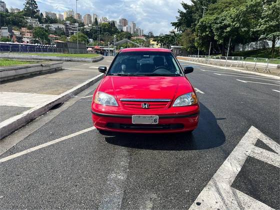 HONDA CIVIC 1.7 LX 16V GASOLINA 4P AUTOMÁTICO